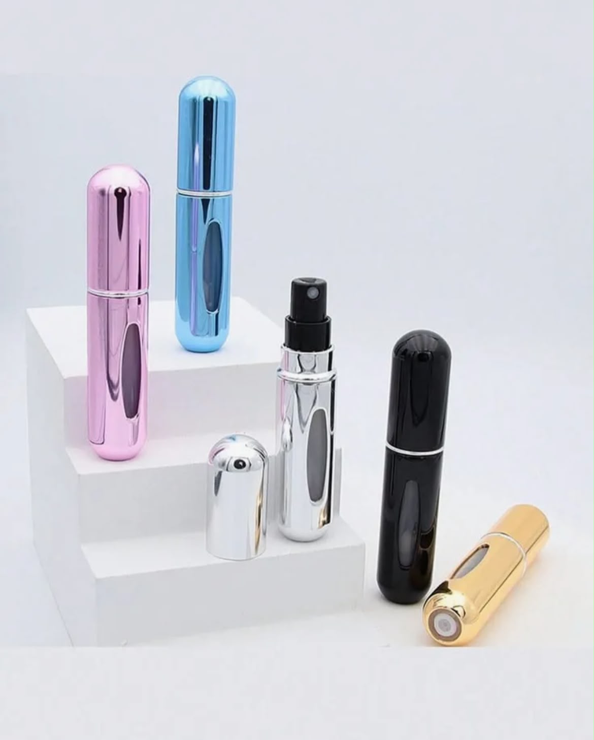 Portable Mini Perfume Atomizer – Refillable Travel Spray Bottle
